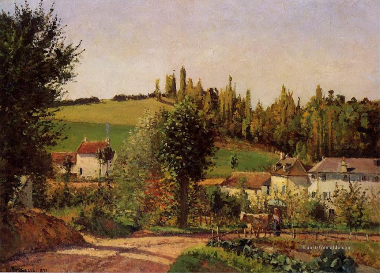 Weg der Einsiedelei bei Pontoise 1872 Camille Pissarro Szenerie Ölgemälde